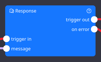 Response node